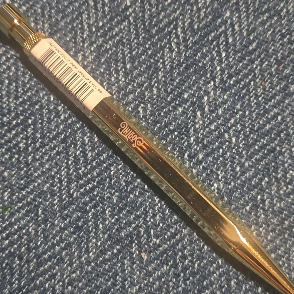 ❤️BUY 2 GET 1 FREE Retractable Gold Brass Pen, Retail Price $16.95 USD